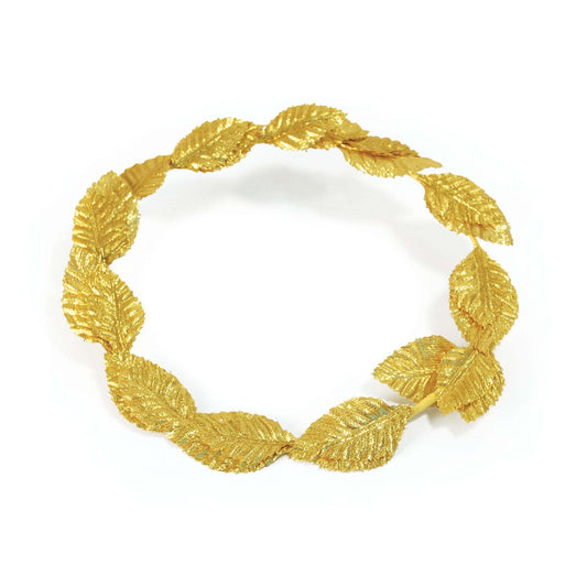 Gold Roman Laurels Deluxe Greek Costume Accessory 1