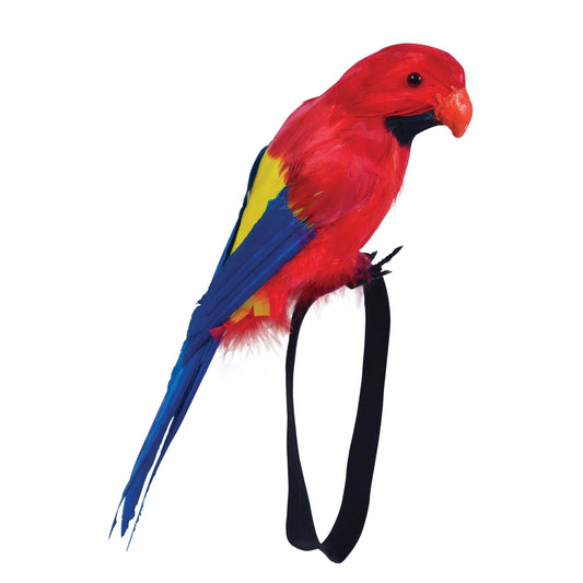 Feather Wrist Parrot Pirate Costume Accessory 29cm 1