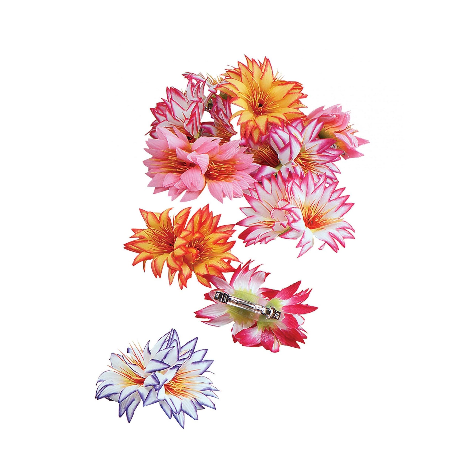 Flower Hair Clip Beach Costume Accessory 1