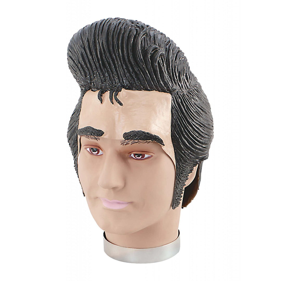 Teddyboy Headpiece Sideburns 1950s Elvis Costume Accessory Rubber Wig 1