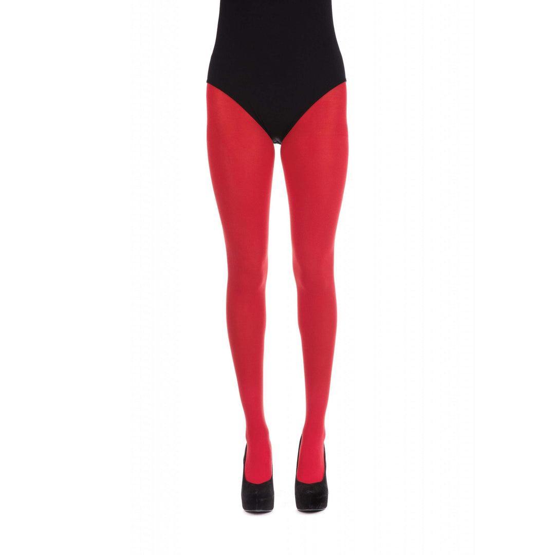 Red Tights Ladies Christmas Costume Accessory 1