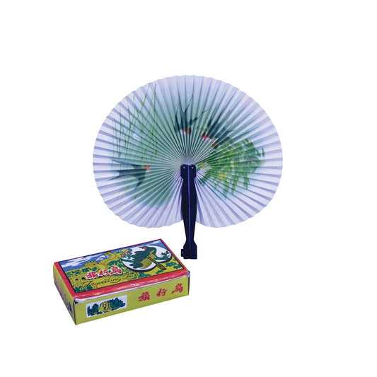 Womens Paper Fans Plastic Handle Costume Accessories Female Box 12 Halloween 1