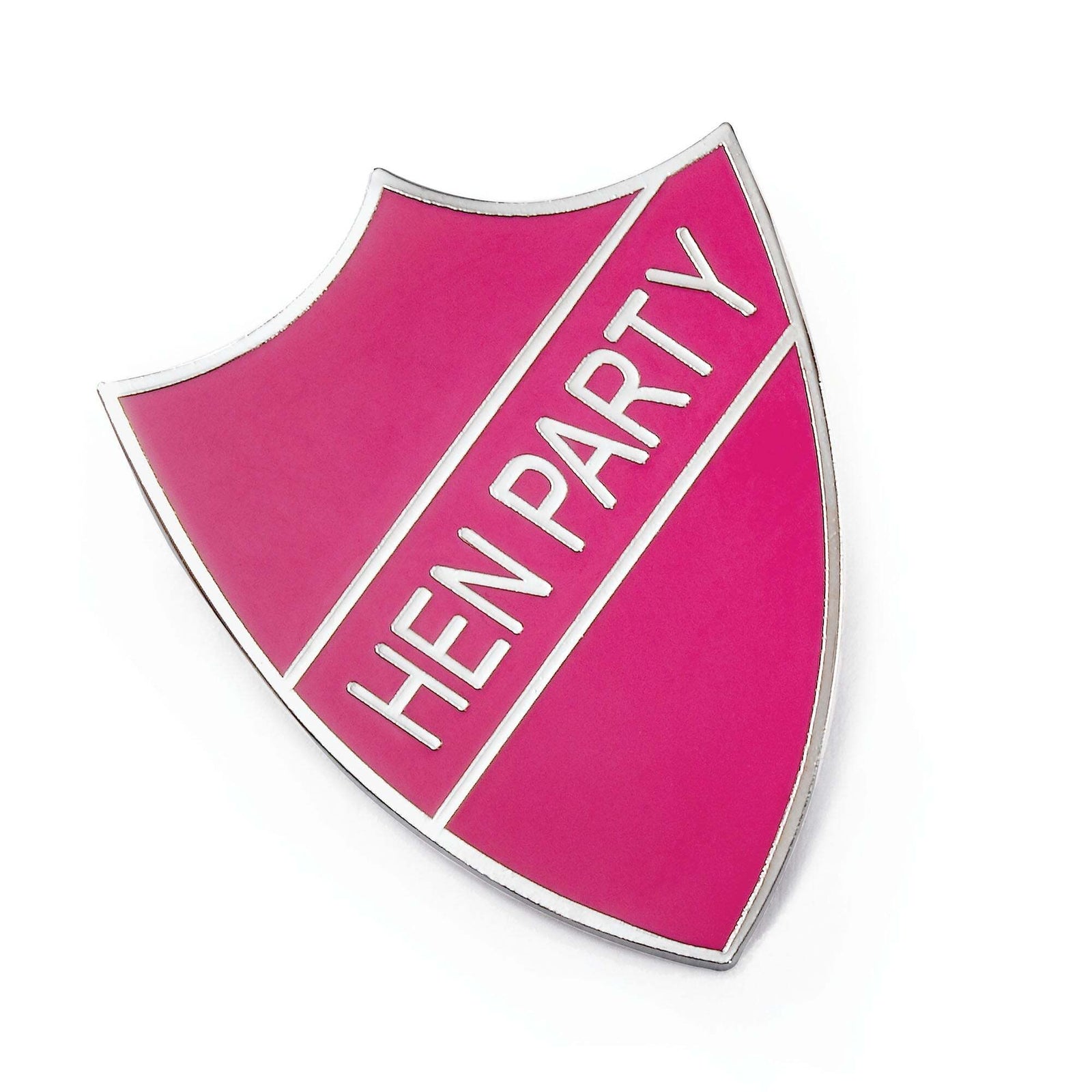 Hen Night School Badge Pink Costume Accessory 1