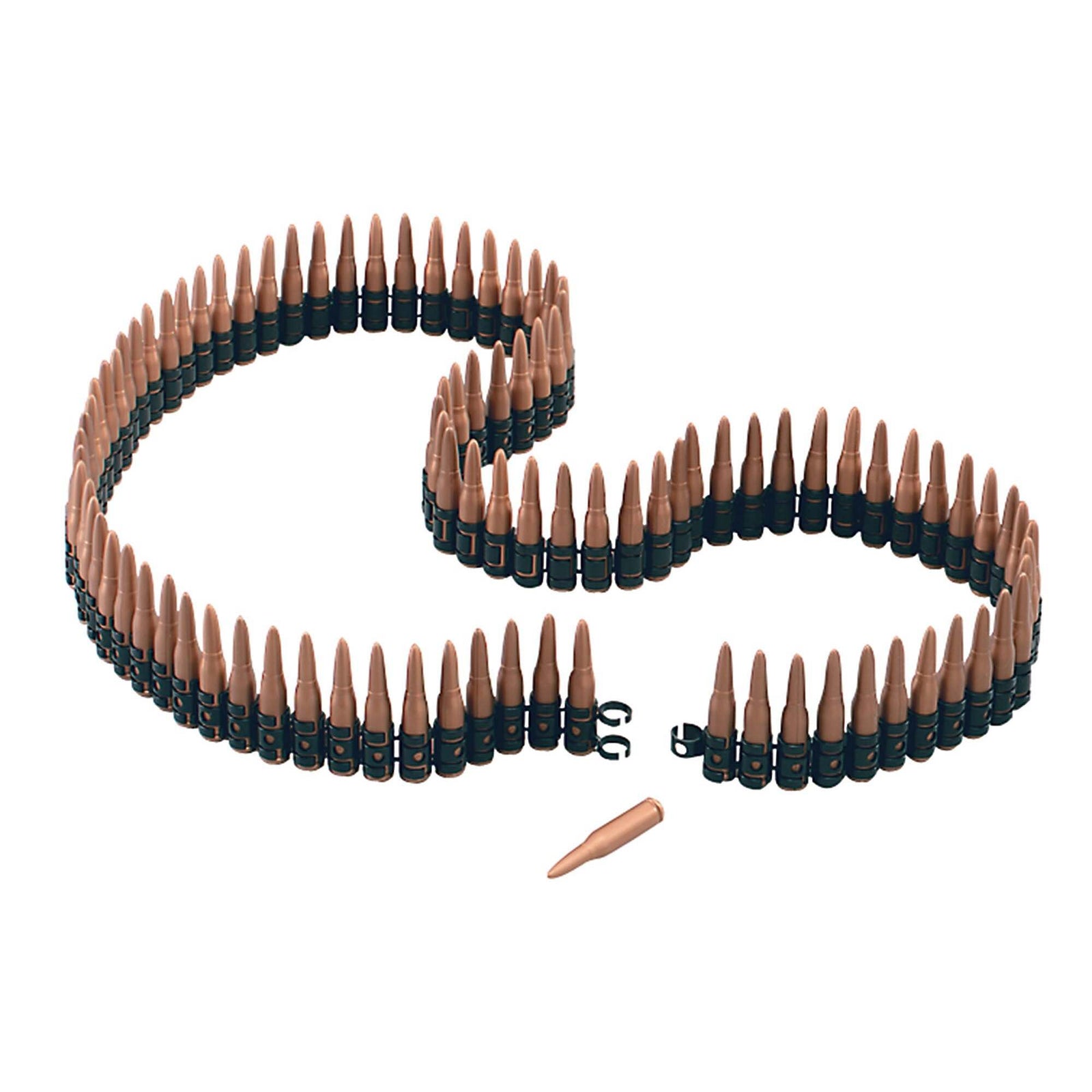 Bullet Belt 5ft Long Plastic Costume Accessory 1