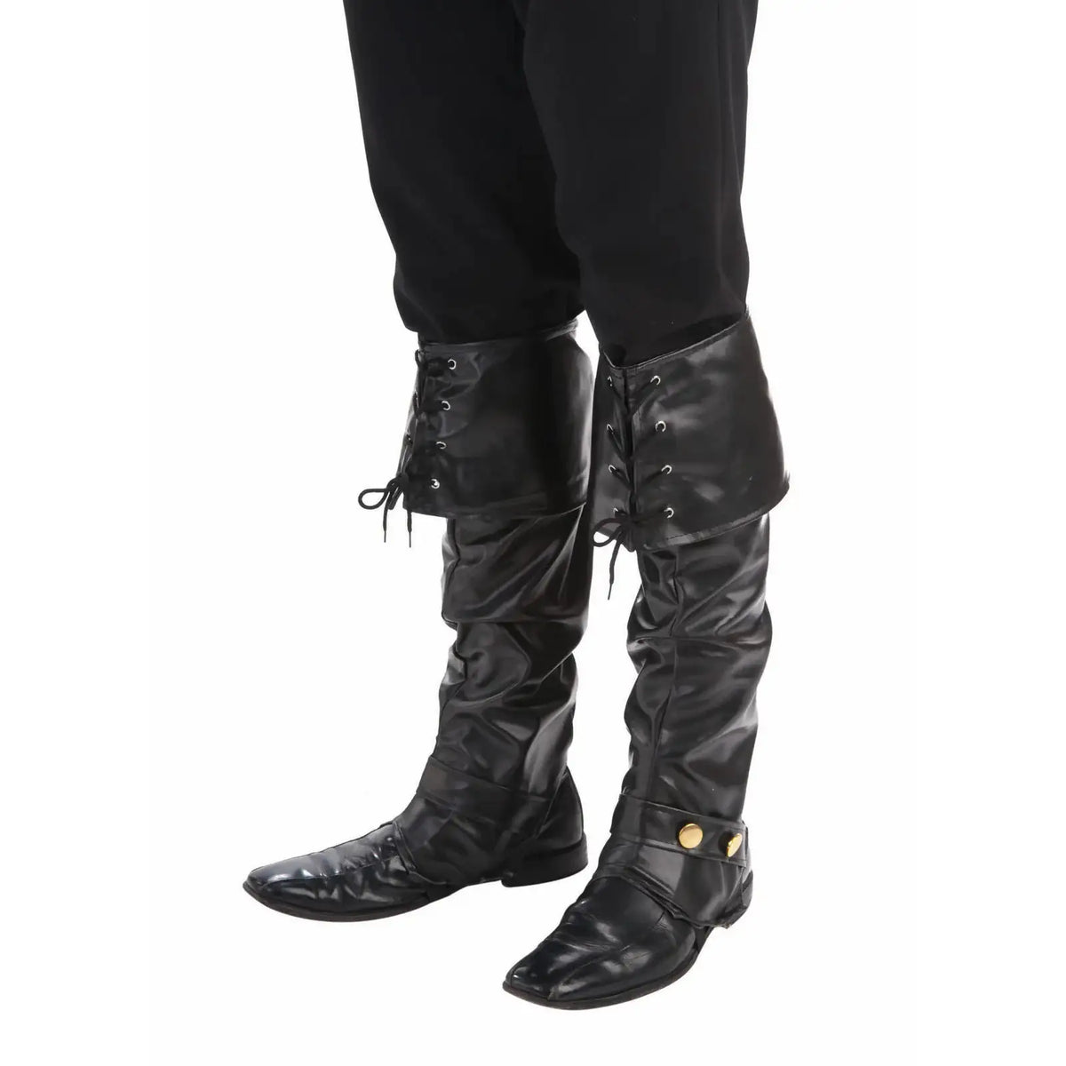Black Boot Tops Costume Accessory 1