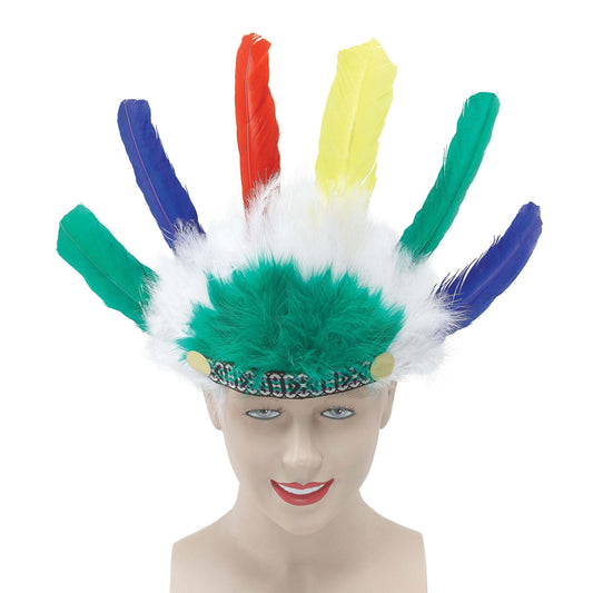 Native American Inspired Indian Headdress Childs Costume Accessories Unisex 1