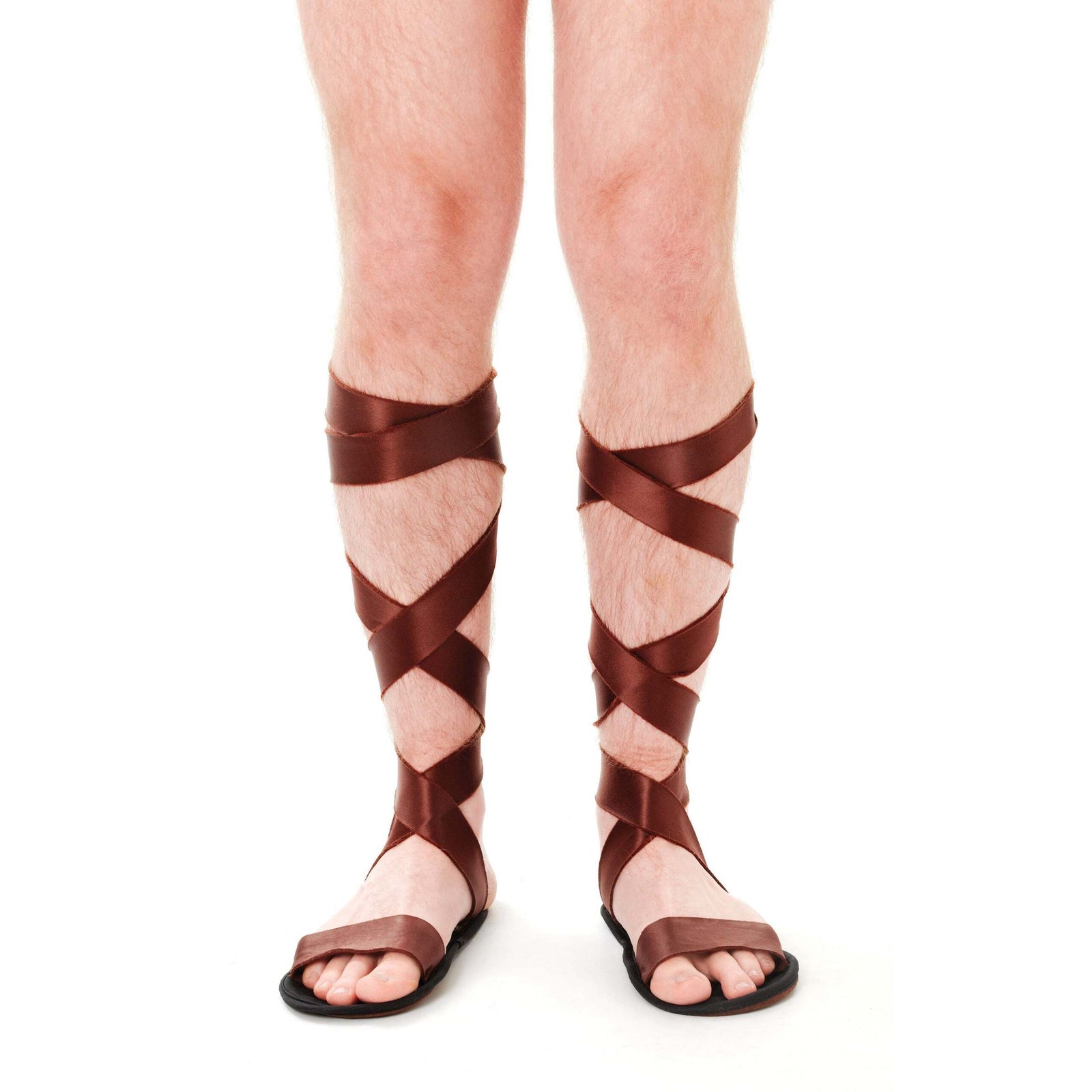 Roman Sandals Mens Costume Accessory 1