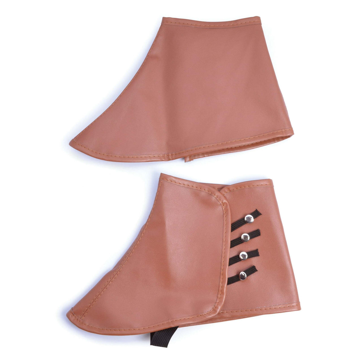 Steampunk Spats Brown Adult Costume Accessory 1