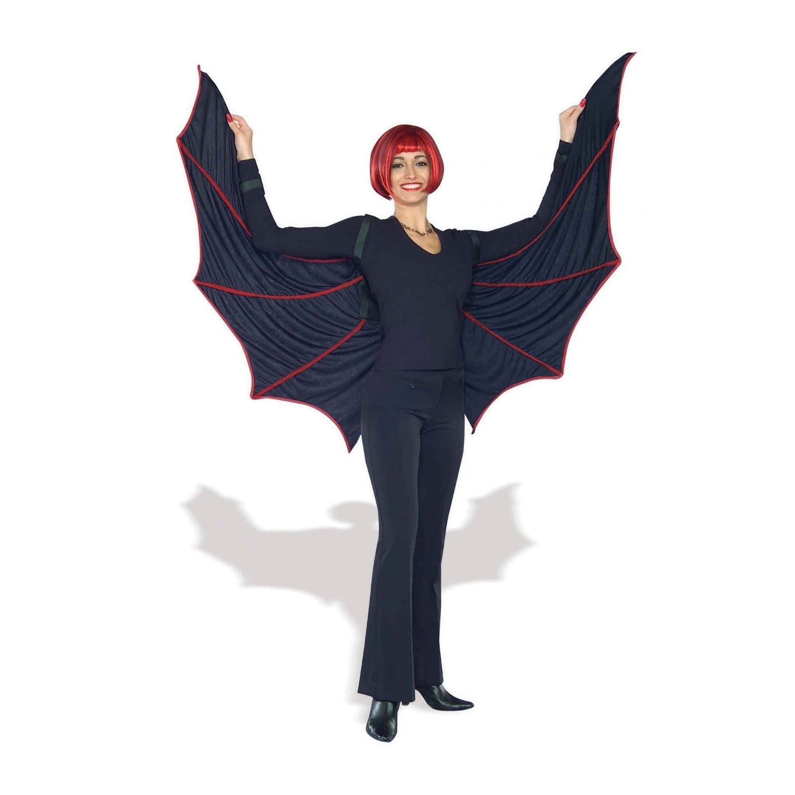 Velvet Bat Wings Halloween Costume Accessory 1