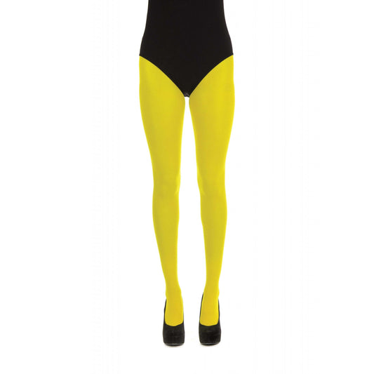 Yellow Tights Ladies Costume Accessory 1