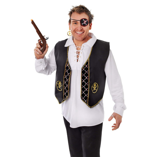 Pirate Waistcoat Deluxe Costume Accessory 1
