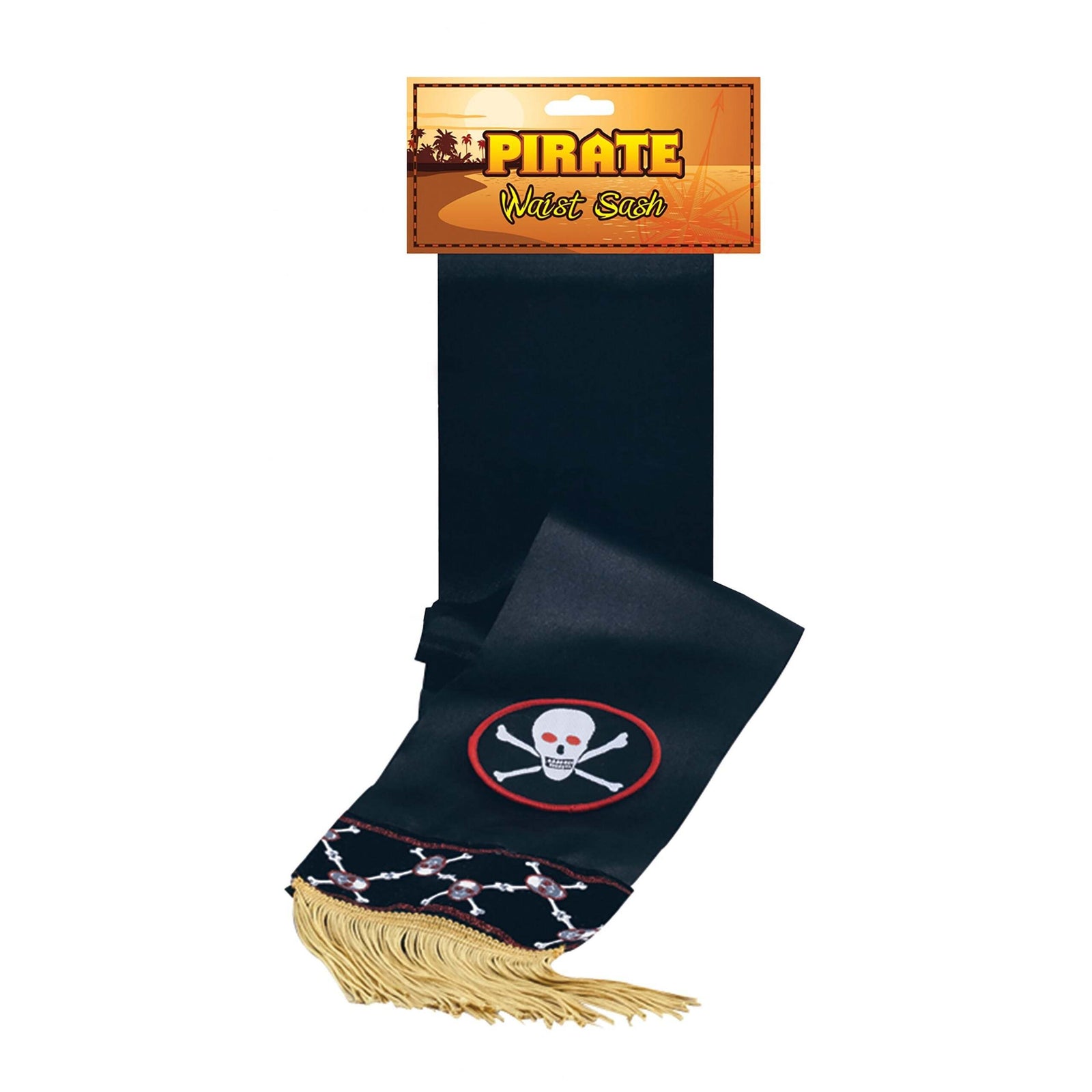 Pirate Waist Sash Deluxe Costume Accessory 1