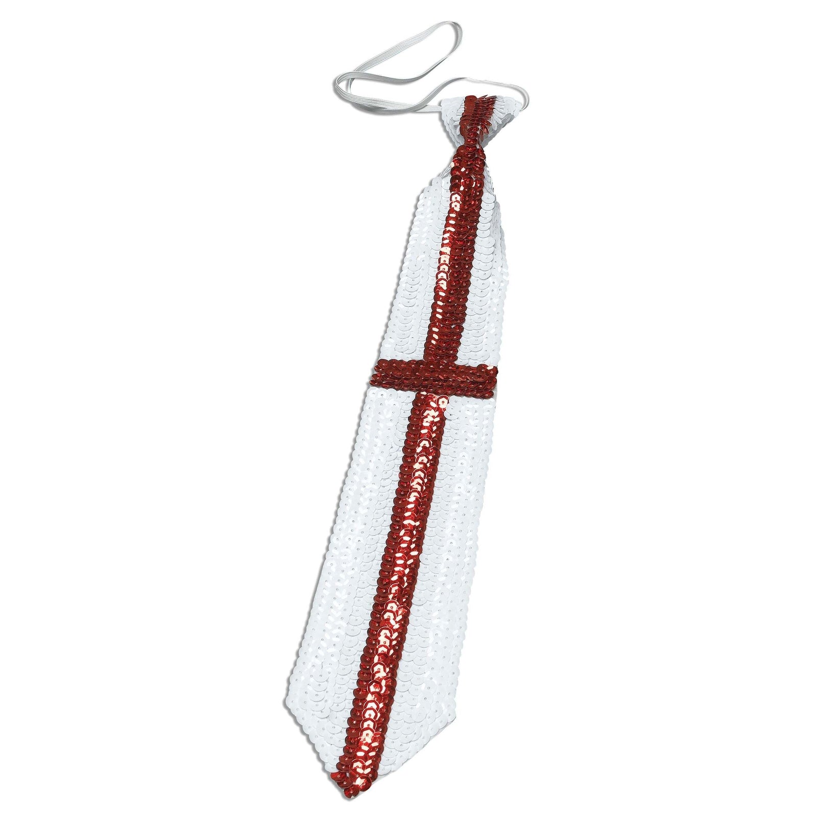 St George Sequin Tie Costume Accessory 1