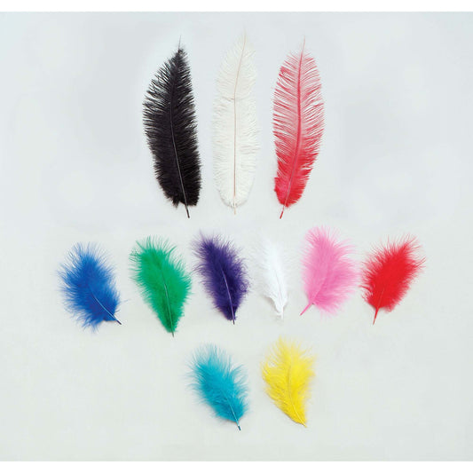 Womens Spadone Feathers Royal Blue 5 Pkt Female Packet Halloween Costume 1