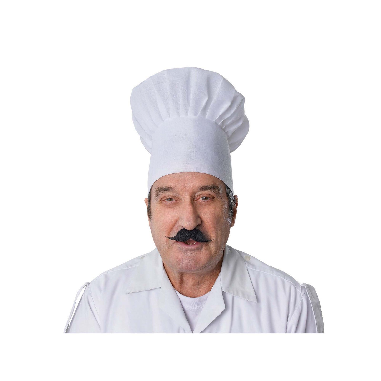 Chef Hat White Tallboy Traditional 1