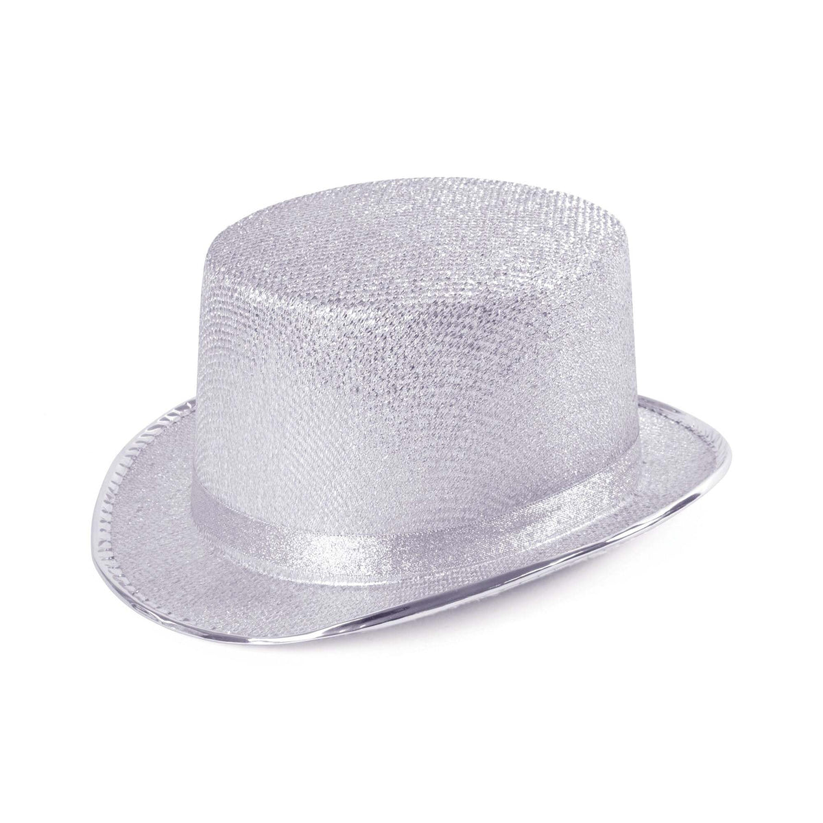 Top Hat Silver Lurex Dance Accessory 1