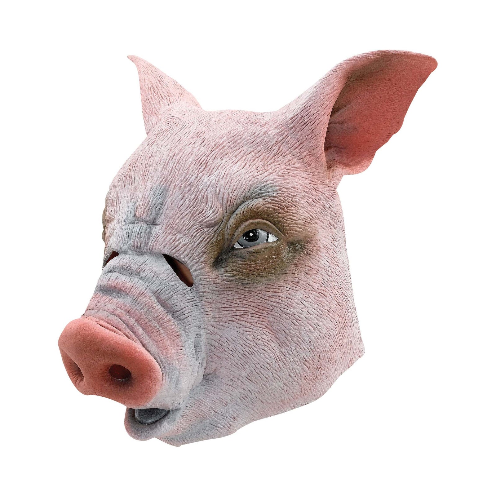 Pig Mask Rubber Overhead Adult 1
