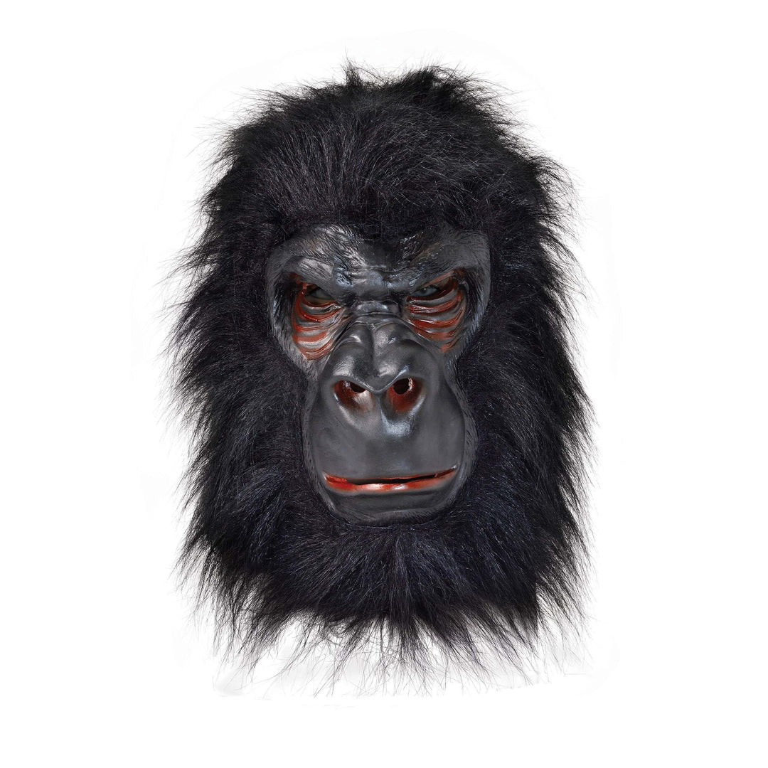 Gorilla Mask Latex with Black Hair BM371 1