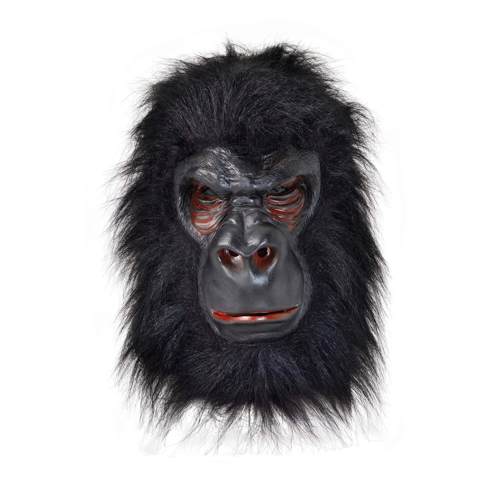 Gorilla Mask Latex with Black Hair BM371 1