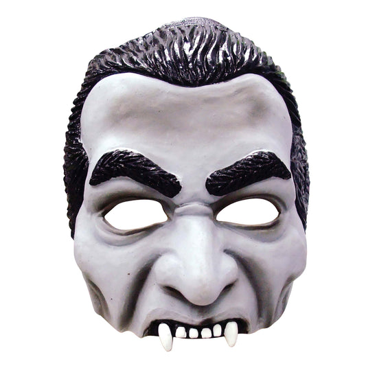 Mens Dracula Half Face Masks Male Halloween Costume 1