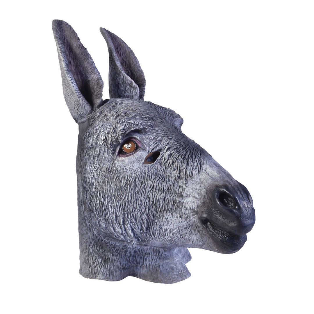 Donkey Mask Rubber Grey Overhead Shrek 1