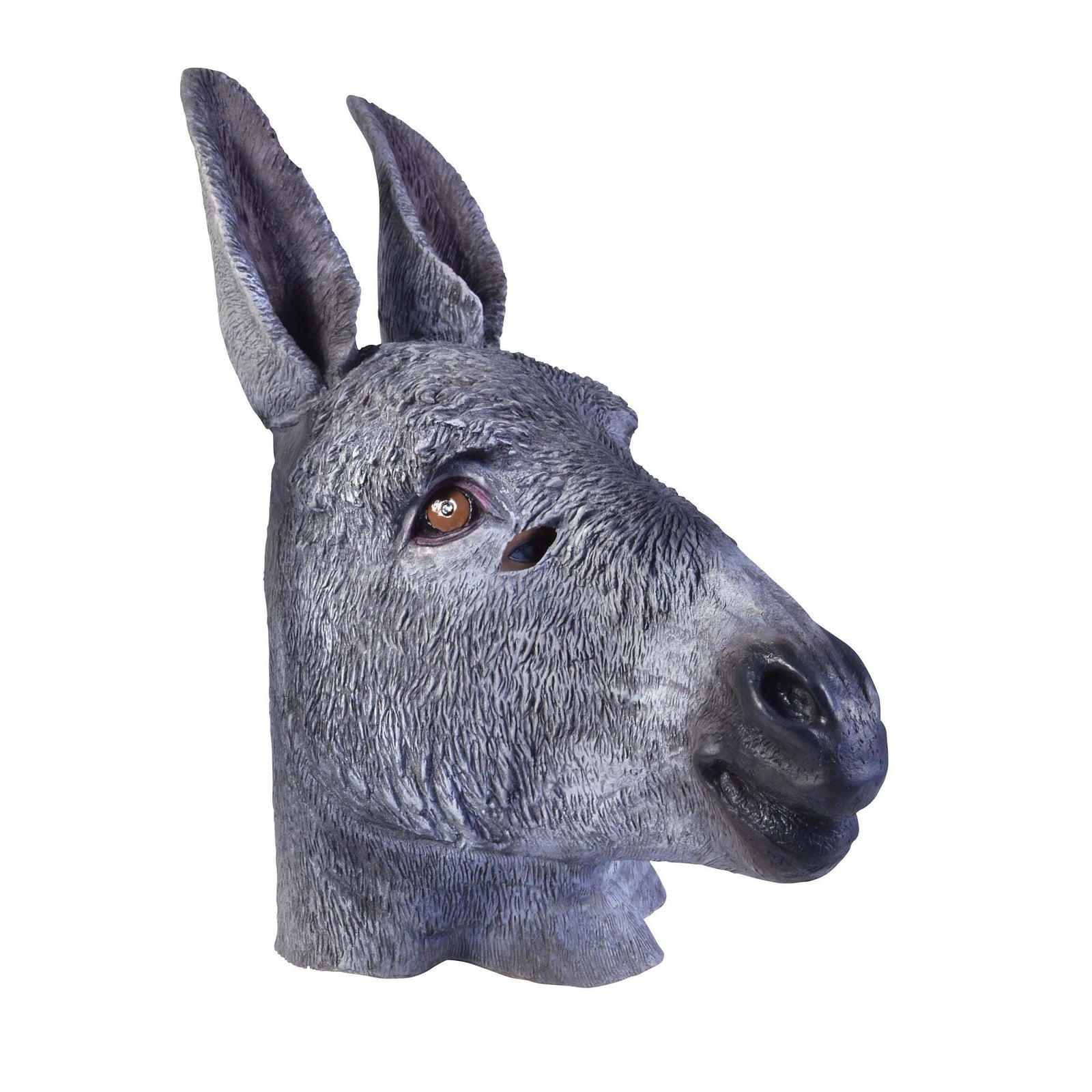Donkey Mask Rubber Grey Overhead Shrek 1