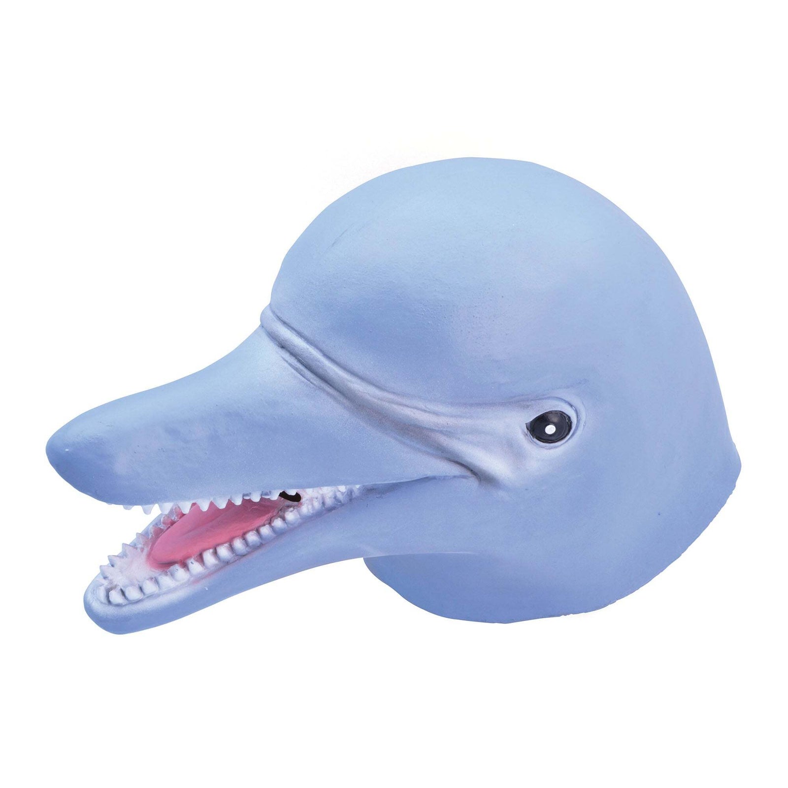 Dolphin Mask Rubber Adult Grey Flipper 1