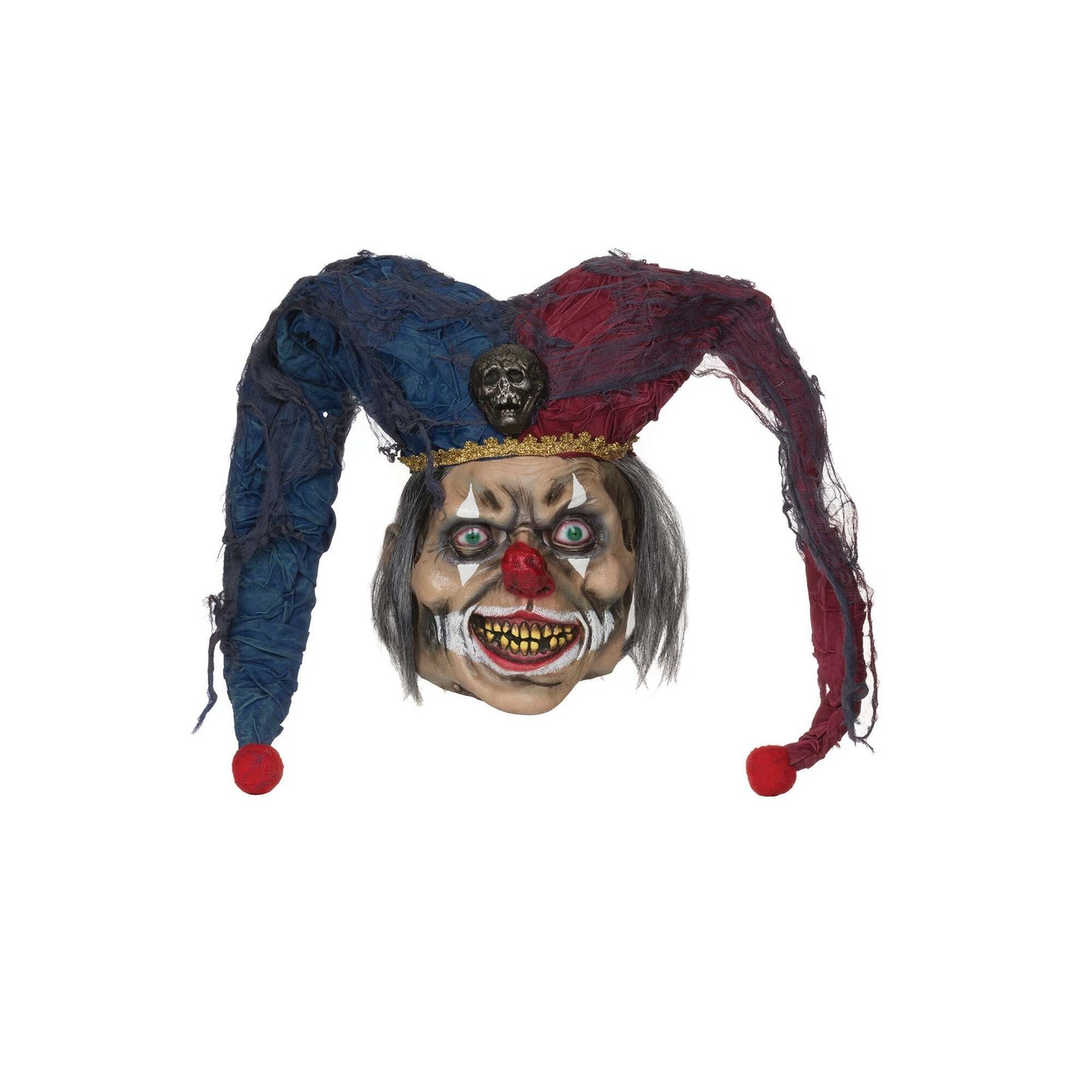 Deranged Jester Mask Rubber Masks Unisex 1