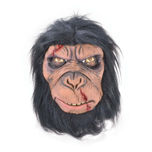 Zombie Chimp Mask Rubber Masks Unisex 1