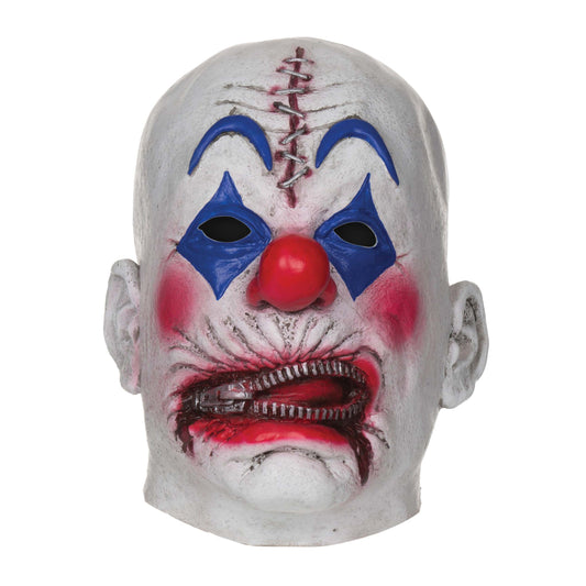Zipper Clown Mask White Mask Joker 1