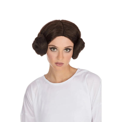 Space Princess Wig Leia Side Buns 1