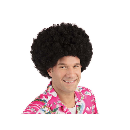 Afro Wig Black Jumbo Budget Disco Hair 1