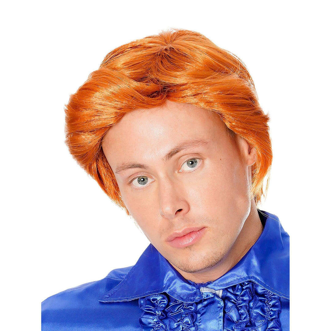 Tony Wig Ginger Short Flick Out Mens 1