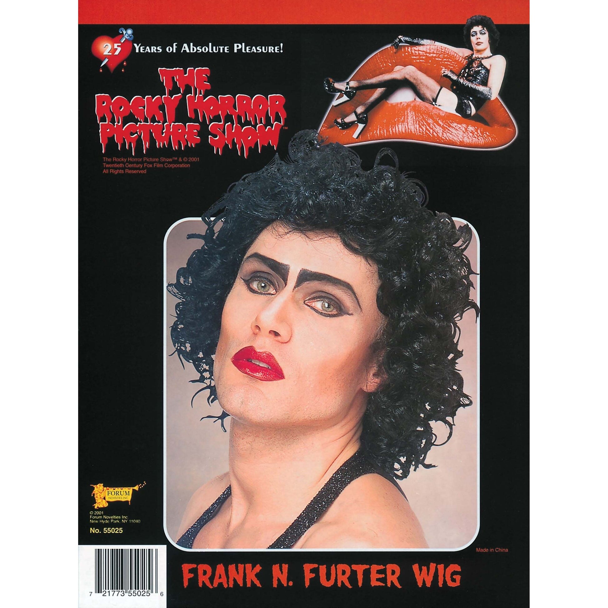 Mens Frank N Furter Wig Wigs Male Halloween Costume 1