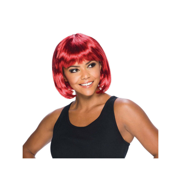 Elegant Red Bob Wig for Women 1