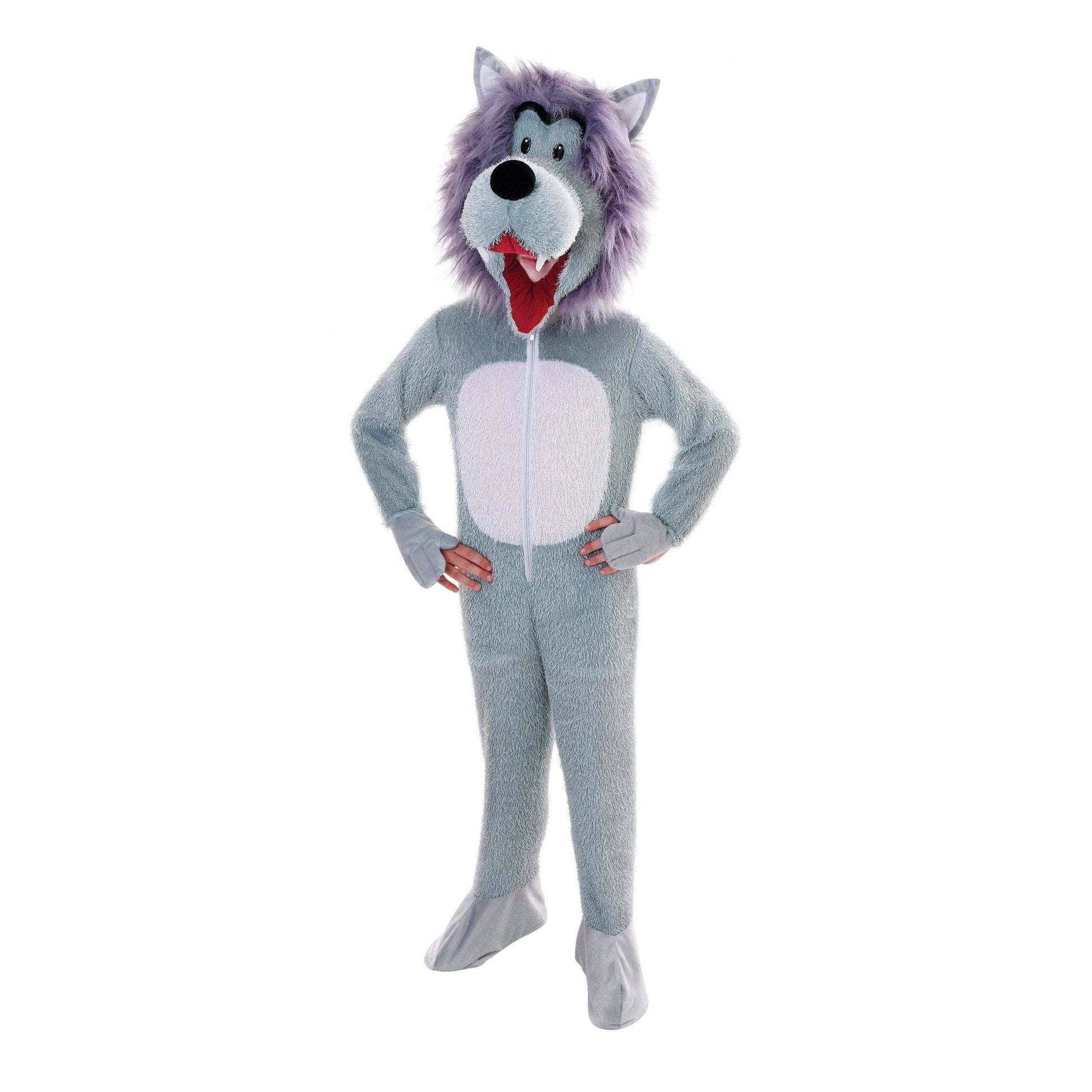 Wolf Big Head Childrens Costume Unisex 1