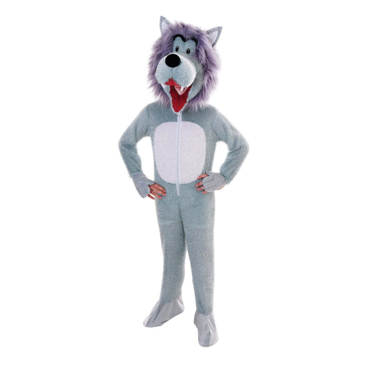 Wolf Big Head Childrens Costume Unisex 1