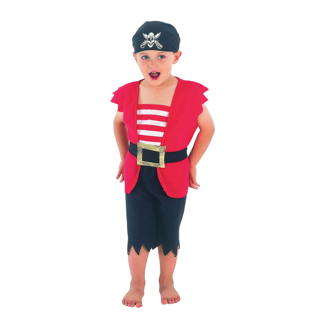 Boys Pirate Boy Toddler Childrens Costume Male Halloween 1
