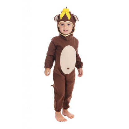 Monkey Toddler Costume Cute Jumpsuit with Banana 1