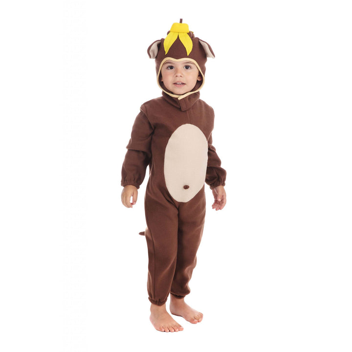 Monkey Toddler Costume Cute Jumpsuit with Banana 1