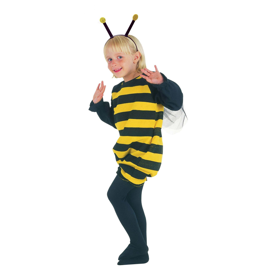 Bumble Bee Toddler Costume Wings and Headband Boppers 1