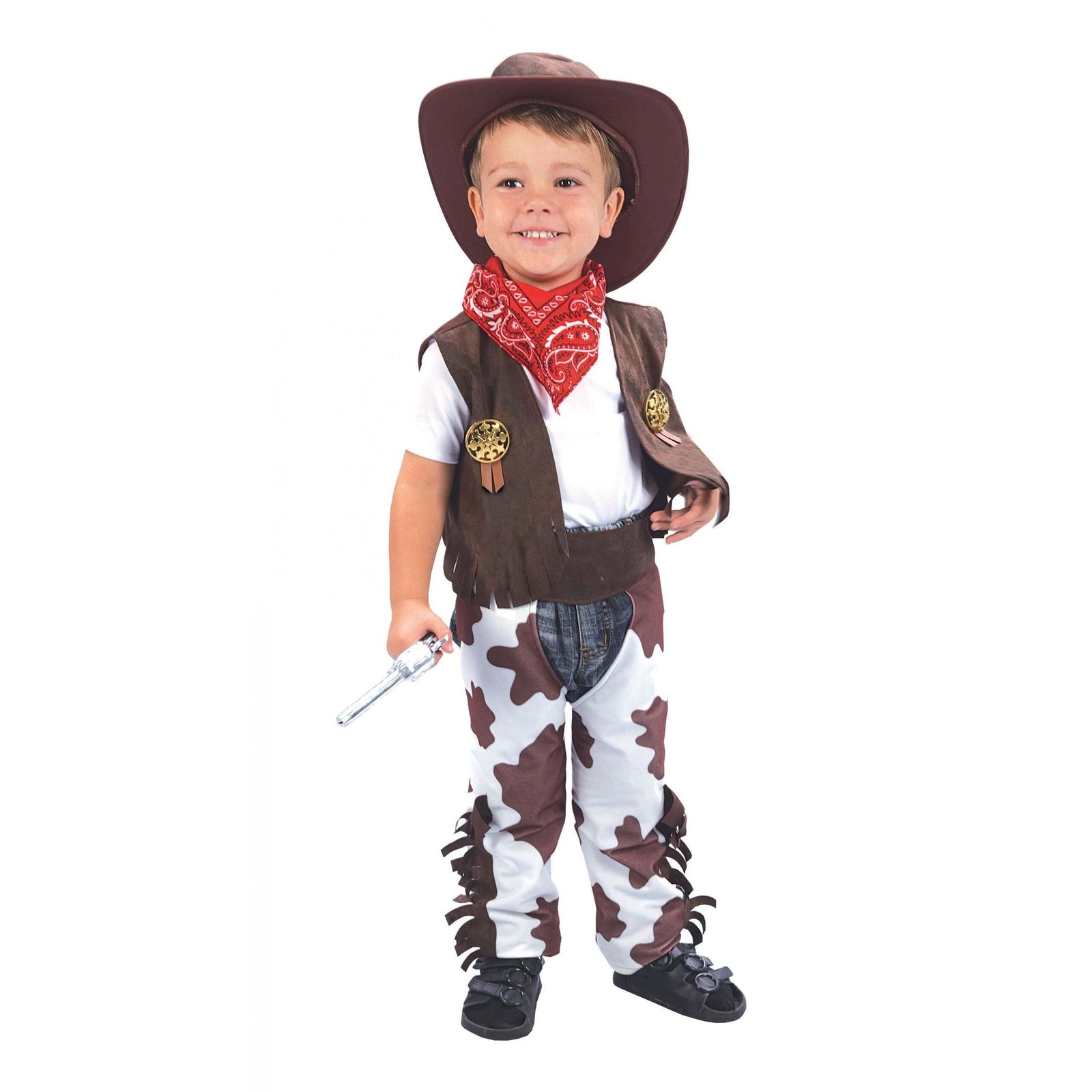 Cowboy Toddler Childrens Costume and Hat 1