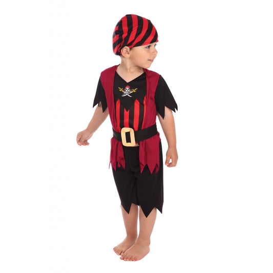 Pirate Boy Mate Toddler Costume with Bandana 1