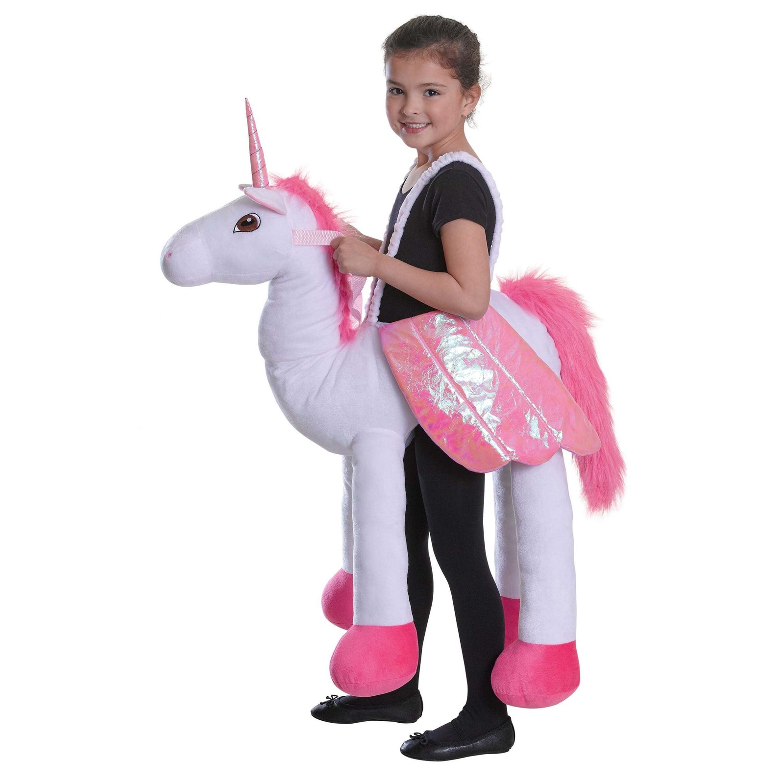 Riding Unicorn Costume Childrens Step in Dress Up 1