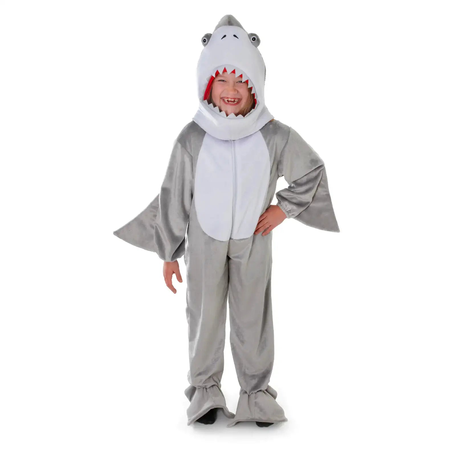 Shark Costume Plush Big Head Kids 1
