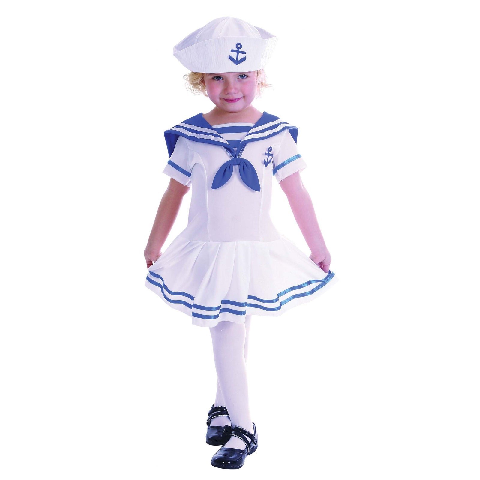 Girls Sailor Girl Toddler Childrens Costume Female Halloween 1