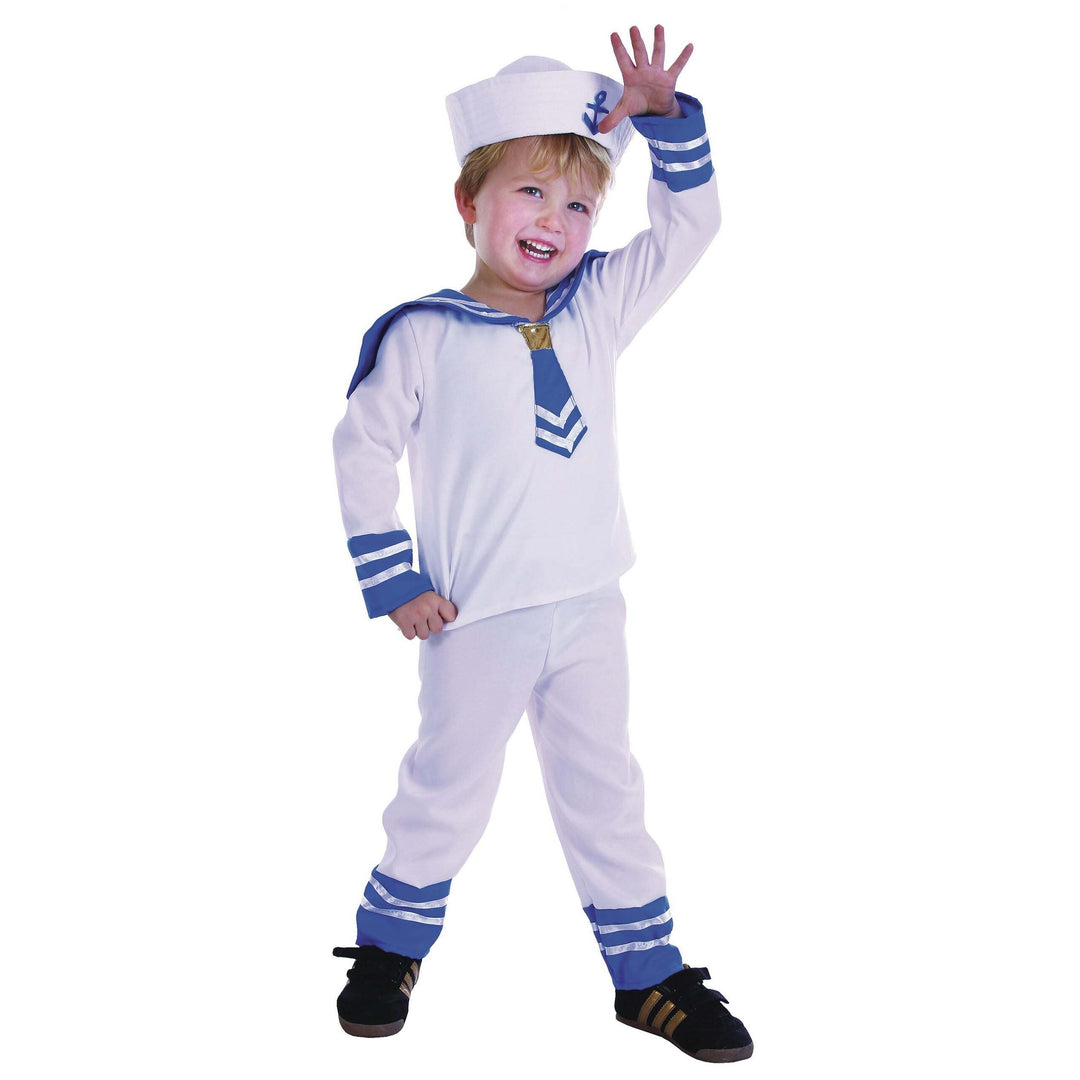 Girls Sailor Boy Toddler Childrens Costume Female Halloween 1