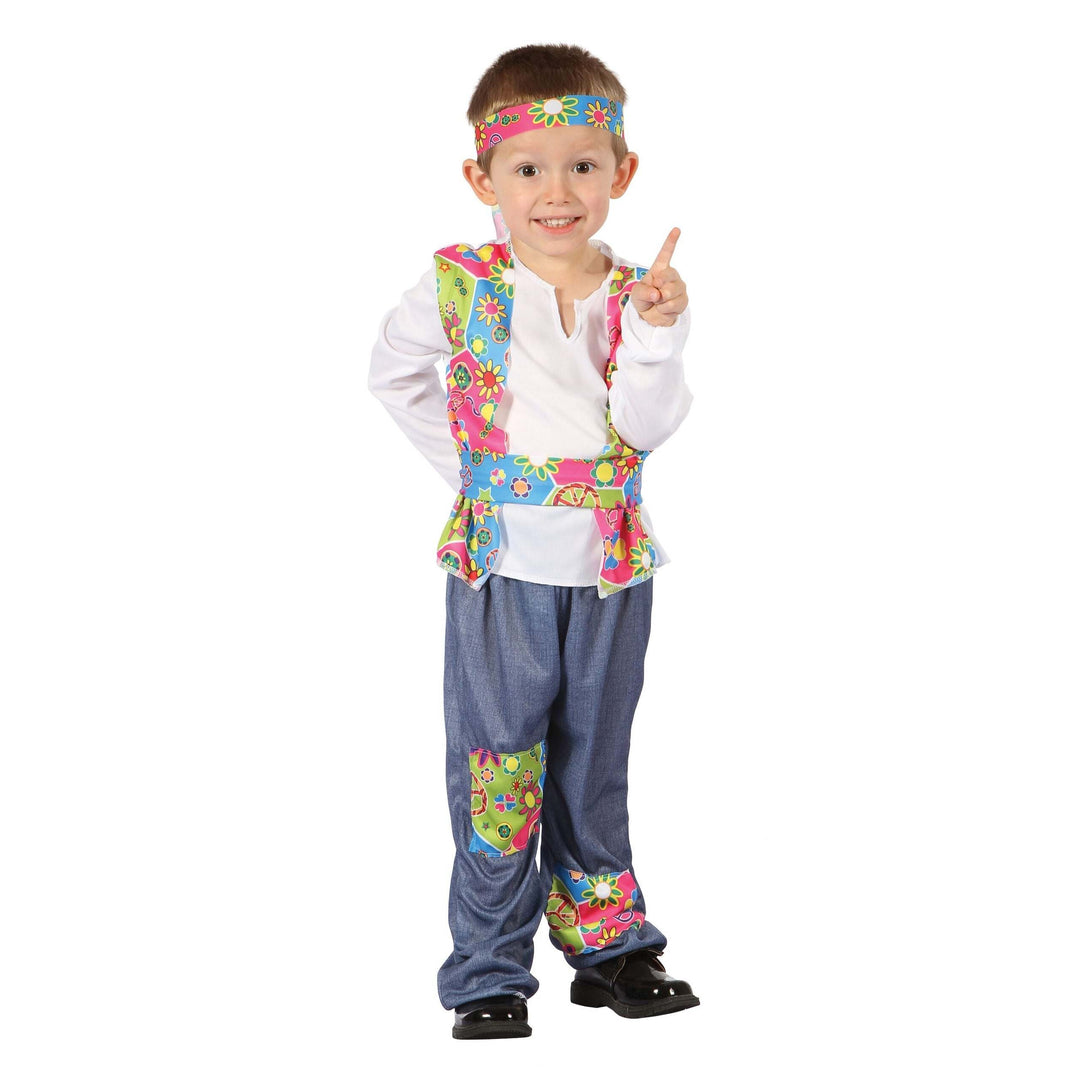Boys Hippy Boy Toddler Childrens Costume Male Halloween 1