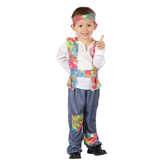 Boys Hippy Boy Toddler Childrens Costume Male Halloween 1