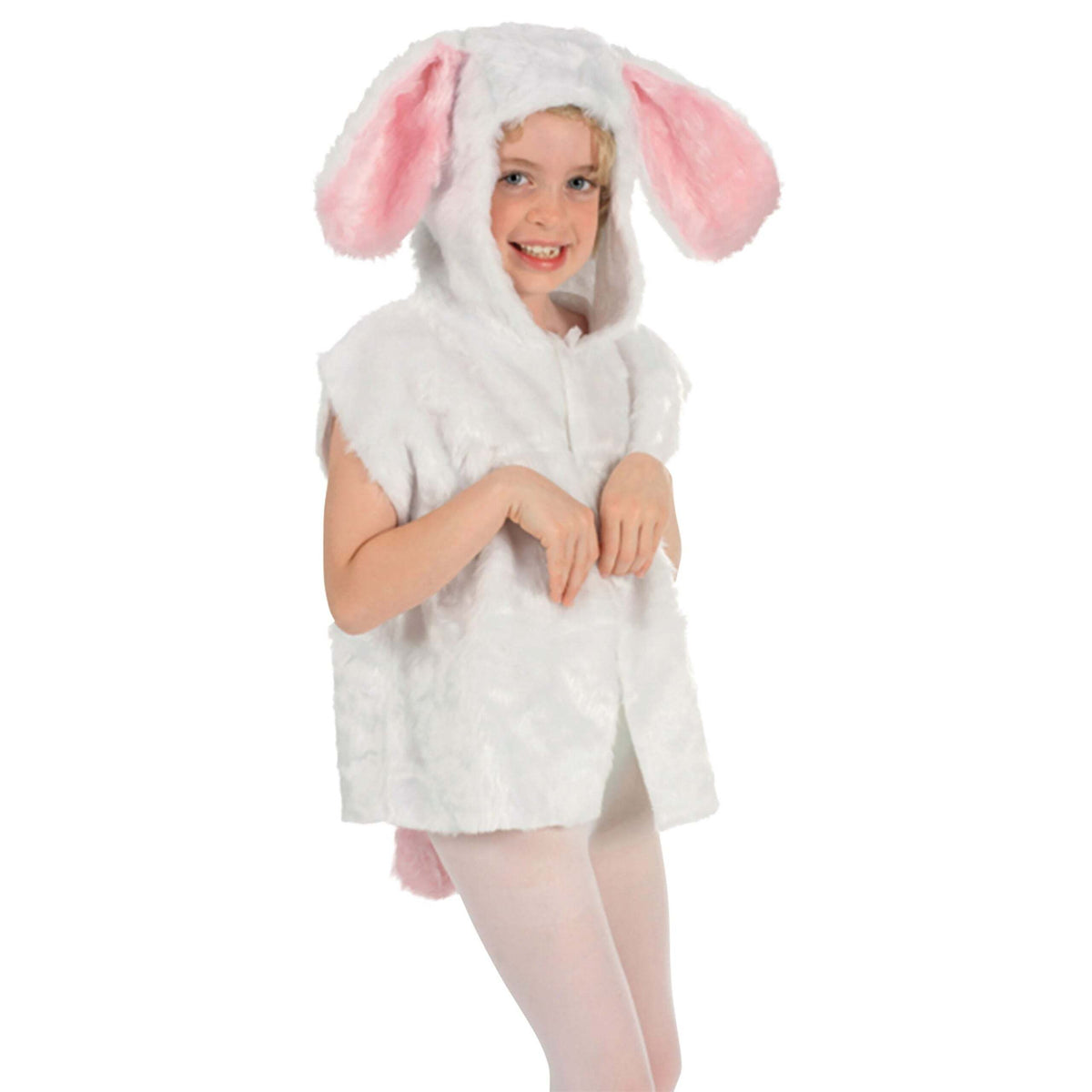 Rabbit Fur Tabbard Childrens Costume Unisex 1
